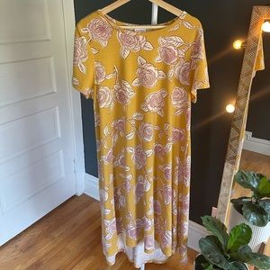 LulaRoe Large Floral Dress